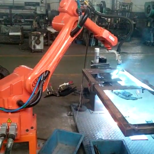 六轴焊接机器人系统集成     详细说明组图厂家产品