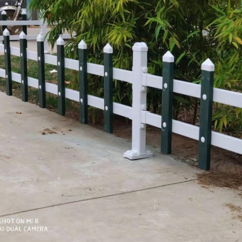 公园绿化带隔离栅栏PVC护栏 小区别墅栅栏草坪护栏 定制