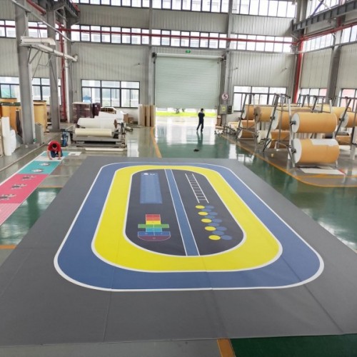 四川防静电瓷质地板PVC地板 室外运动地板