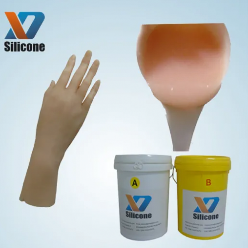 液态人体硅胶 肤色硅胶环保倒模人体零度硅胶
