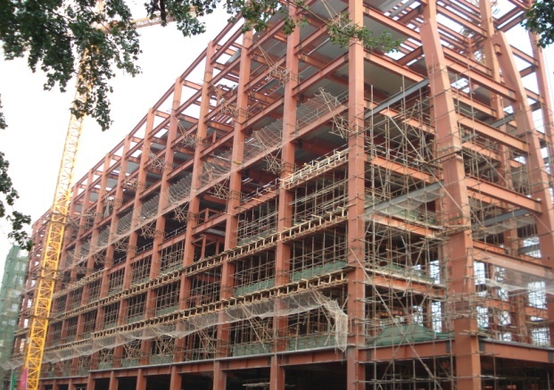 北京彩钢钢结构定做钢结构升顶