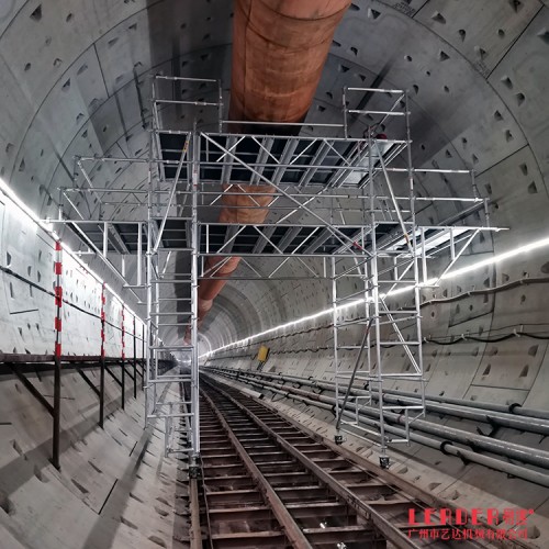 隧道桥洞工作架 铝合金隧道架 搭建快易移动 可定制