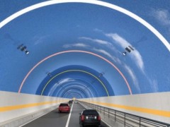 江苏维也维山“蓝天白云”涂料为隧道添彩  提升隧道的驾驶体验
