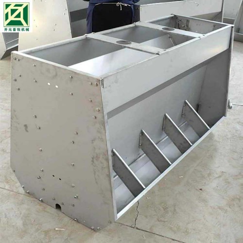 广东不锈钢料槽制造-开元畜牧设备公司生产不锈钢料槽