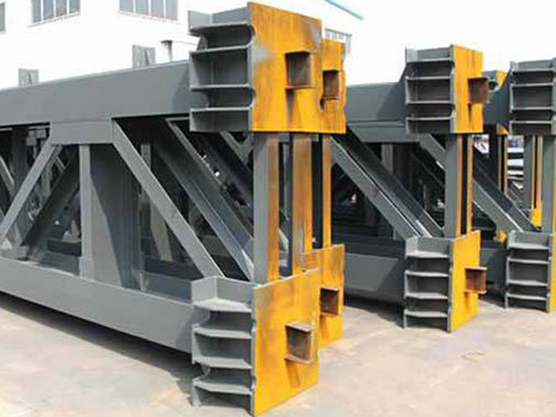 宁夏彩钢钢结构企业-新顺达钢结构公司厂家定做格构柱